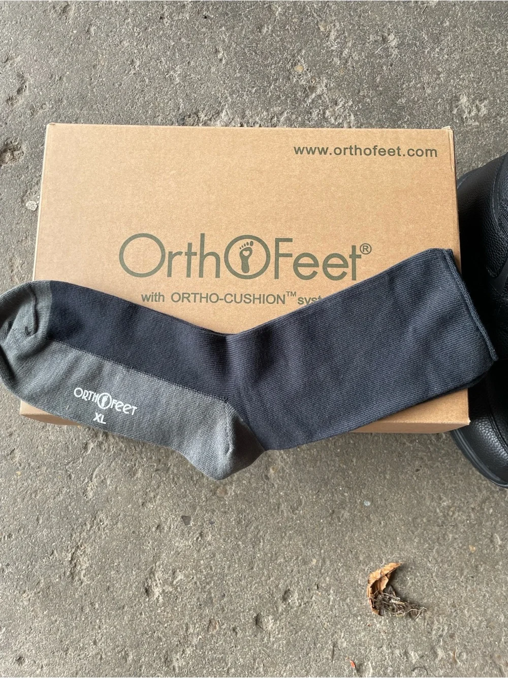 Orthofeet Men's Glacier Gorge boots in black